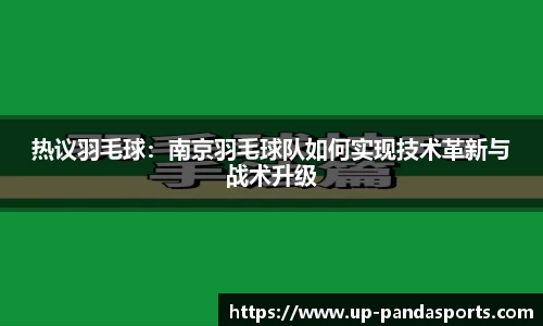 热议羽毛球:南京羽毛球队如何实现技术革新与战术升级